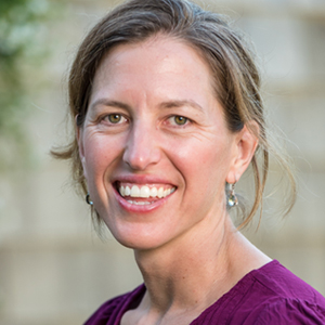 woman smiling for headshot