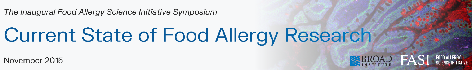 Symposium 2015: Current State of Food Allergy Research