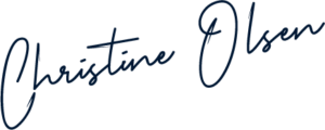 Christine Olsen's signature