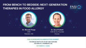 FASI-10: From Bench to Bedside: Next-generation Therapies in Food Allergy